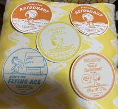 peanuts cafe コースター スヌーピー チャーリーブラウン ルーシー
