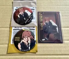 チェンソーマン　レゼ篇　プラザ　箔押し缶バッジ　箔押しクリアカード　天使の悪魔