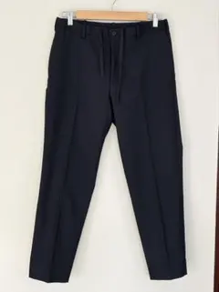 美品 ユニクロ ウールライク スラックス パンツ