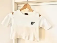 LOVETOXIC ホワイト 肩出し Tシャツ
