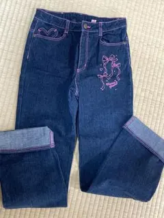 Mezzo Piano ダークブルー デニムパンツ