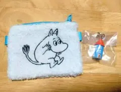 ムーミン　もふもふポーシェット　めじるしアクセサリー　2点セット