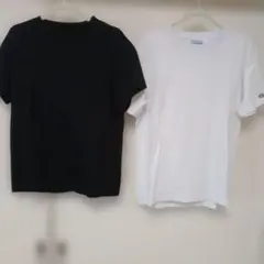 DISCUS 白＆gu黒の半袖Tシャツ 2枚セットのサムネイル