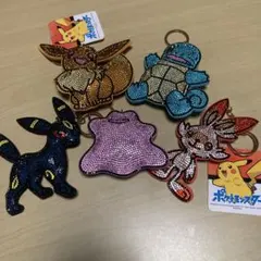 専用　ポケモン キーホルダーセット　5点→メタモン ブラッキー