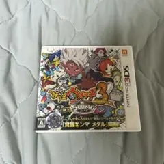 動作確認済】3DS 妖怪ウォッチ3 スキヤキ ソフト カセット ケース付き