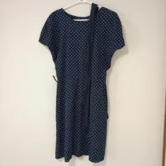 STILE BENETTON ドット柄 半袖ワンピースのサムネイル