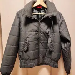 PUMA プーマ キルティング ジャケット Lサイズ グレー