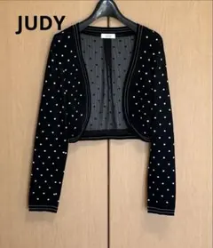 JUDY ボレロ ドット柄 カーディガンのサムネイル