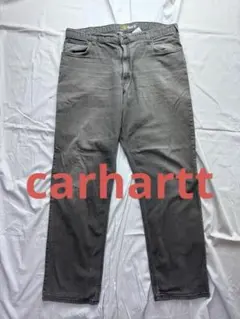 carhartt ワークパンツ　ダークコーヒー　W40 L34 美品　フェード