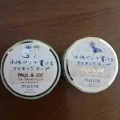 Paul＆Joeマスキングテープ２個セット