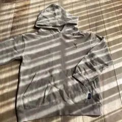 POLO グレー フード付きパーカー