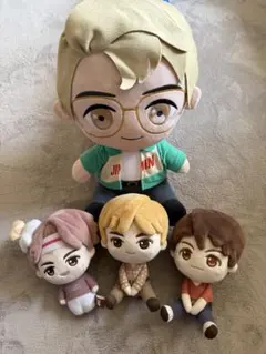 BTSぬいぐるみ3体セット BTS ぬいぐるみ 3点セット - メルカリ