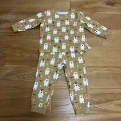 ユニクロ　パジャマ　しろくまのパンツ　100