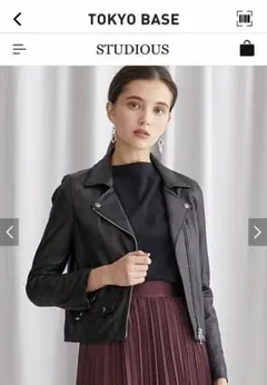 ライダースジャケット レディース