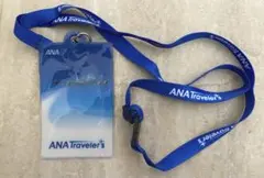 【非売品】ANA フライングホヌ HONU ネックストラップ・カードケース