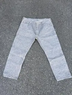 【00s】Levi's 501 グレー ワイドデニム W44 L32 フェード