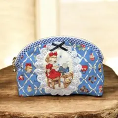 ハンドメイドポーチ　マーガレット＆ソフィー