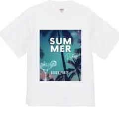 プリントTシャツ　白　XL 男女兼用　おしゃれ