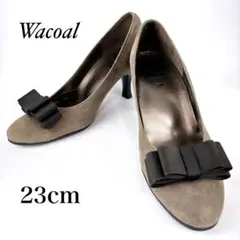 【Sofia】様専用　　サクセスウォーク　リボン付パンプス ブラウン スウェード