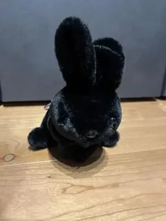 Jack Bunny ぬいぐるみうさぎミニポーチ　新品未使用　ブラックのサムネイル