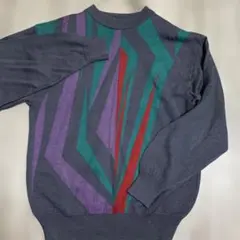 knb15 ジャパンヴィンテージ JACK DUVAN 昭和レトロニット　L