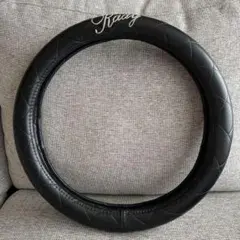 Rady ブラック ハンドルカバー キルティング