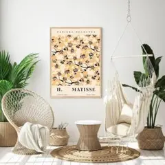 HENRI MATISSE/マティス モダンレトロキャンバスポスター A3サイズ