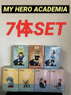 僕のヒーローアカデミア Fluffy Puffy ちあぴこ 7体セット