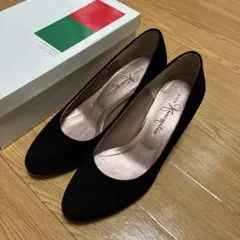 スウェードパンプス　23.5のサムネイル