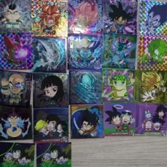 ドラゴンボール ウエハースシール 24枚セット（バラ売り可能）