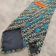 MISSONI　ミッソーニ　ネクタイ　総柄　グリーン　GREEN　ビジネスのサムネイル