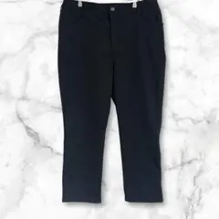 カジュアルパンツ　裏起毛　ズボン　3L ゆったり　大きめ　シンプル　コットン混