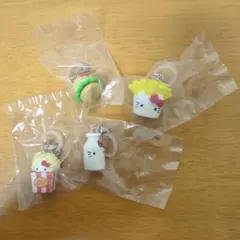 ハローキティ アメリカンデザインめじるしアクセサリー セミコンプリートセット4種