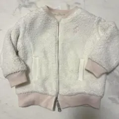 Ralph Lauren 12M ジャケット リバーシブル　ピンク、白、ボア