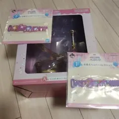 一番くじ おジャ魔女どれみ A賞 ペペルトポロンライト F賞 ラバー２つ　セット