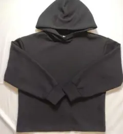​ユニクロ ドライスウェットプルパーカ(長袖) M ブラック レディース