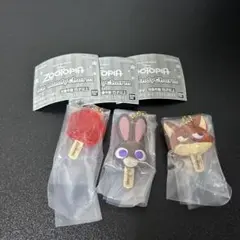 ディズニー ズートピア アイスキャンディーチャーム ニック ジュディ