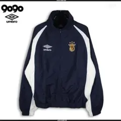 9090 × umbro Nylon Track Jacket Navy L