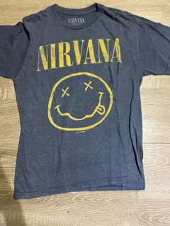 NIRVANA ニルヴァーナ スマイル Tシャツ グレー
