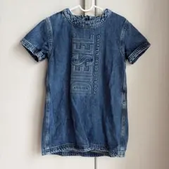【専用】DIESEL デニム 半袖 ワンピース　4Yのサムネイル