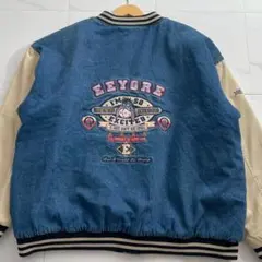 ワ*ン様 超激レア90s ディズニー ティガー スタジャン 中綿 デニム 超