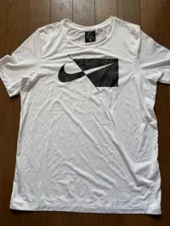 Nike DRI-FIT ホワイト TシャツLサイズ 155 160 半袖ナイキ