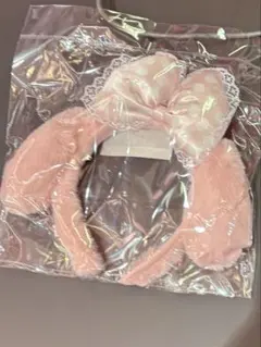 マイメロディ カチューシャ サンリオピューロランド ピンク ドット柄