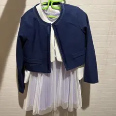 卒園式 入学式 フォーマルドレス ジャケットセット 130cm 2種類 おしゃれ