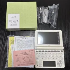 生産終了】電子辞書 CASIO Ex-word XD-SX9800WE（白） - メルカリ