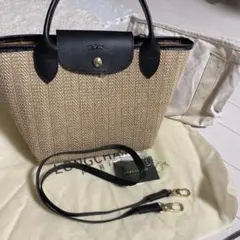 Longchamp かごバッグ ストローバッグ 2ウェイのサムネイル