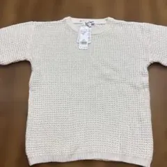 OBAL WORK キッズ 長袖カットソー XL アイボリー