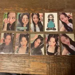 LESSERAFIM トレカ UNFORGIVEN jp ユンジン ラキドロ