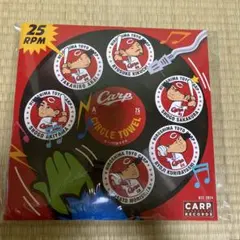広島東洋カープ 円型タオル Carp Recordsのサムネイル