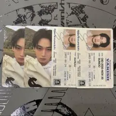 THE SIN VANISH FUGITIVES ソヌ トレカ　セット